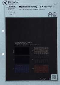 1010070 Wool/Polyester Murinemocrodi[Textile / Fabric] TAKISADA NAGOYA Sub Photo