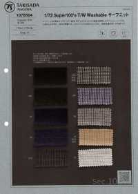 1076504 1/72 T / W Washble Surf Knit[Textile / Fabric] TAKISADA NAGOYA Sub Photo