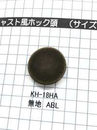 KH-HA Top Parts Flat 2.2mm Thick[Press Fastener/ Eyelet Washer] Morito Sub Photo