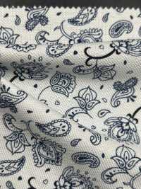 1077935 T / C Moss Stitch Paisley Print[Textile / Fabric] TAKISADA NAGOYA Sub Photo