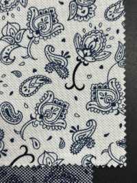 1077935 T / C Moss Stitch Paisley Print[Textile / Fabric] TAKISADA NAGOYA Sub Photo
