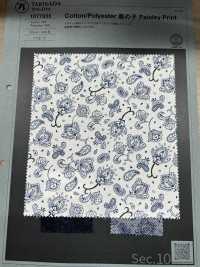 1077935 T / C Moss Stitch Paisley Print[Textile / Fabric] TAKISADA NAGOYA Sub Photo