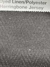 1079000 Top Dye Linen Jersey Needleless Herringbone[Textile / Fabric] TAKISADA NAGOYA Sub Photo