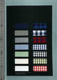 1084976 Yarn Dyed Twill Check Variation[Textile / Fabric] Takisada Nagoya Sub Photo