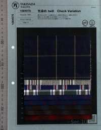 1084976 Yarn Dyed Twill Check Variation[Textile / Fabric] TAKISADA NAGOYA Sub Photo