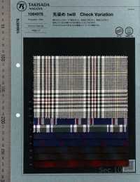 1084976 Yarn Dyed Twill Check Variation[Textile / Fabric] TAKISADA NAGOYA Sub Photo
