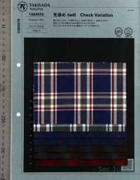 1084976 Yarn Dyed Twill Check Variation[Textile / Fabric] Takisada Nagoya Sub Photo