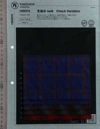 1084976 Yarn Dyed Twill Check Variation[Textile / Fabric] TAKISADA NAGOYA Sub Photo