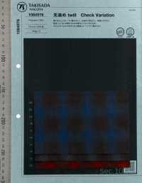 1084976 Yarn Dyed Twill Check Variation[Textile / Fabric] Takisada Nagoya Sub Photo