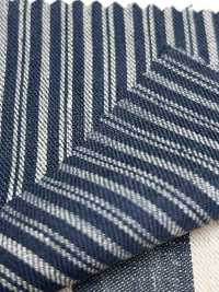A-5072 100% Linen Stripes[Textile / Fabric] ARINOBE Sub Photo