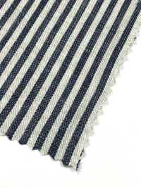 A-5072 100% Linen Stripes[Textile / Fabric] ARINOBE Sub Photo