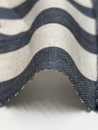 A-5072 100% Linen Stripes[Textile / Fabric] ARINOBE Sub Photo