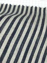 A-5072 100% Linen Stripes[Textile / Fabric] ARINOBE Sub Photo