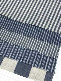 A-5072 100% Linen Stripes[Textile / Fabric] ARINOBE Sub Photo