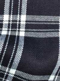 AN-9209 Rope Indigo Twill Check[Textile / Fabric] ARINOBE Sub Photo