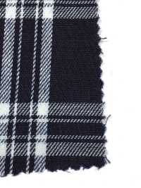 AN-9209 Rope Indigo Twill Check[Textile / Fabric] ARINOBE Sub Photo