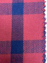 AN-9208SP Indigo Twill Check (Fuzzy)[Textile / Fabric] ARINOBE CO., LTD. Sub Photo