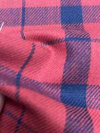 AN-9208SP Indigo Twill Check (Fuzzy)[Textile / Fabric] ARINOBE CO., LTD. Sub Photo