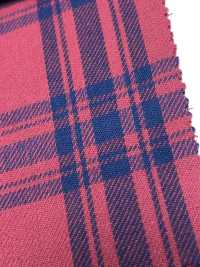 AN-9208SP Indigo Twill Check (Fuzzy)[Textile / Fabric] ARINOBE CO., LTD. Sub Photo