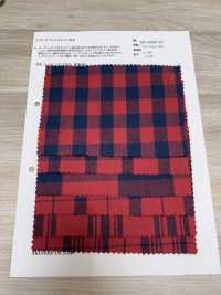 AN-9208SP Indigo Twill Check (Fuzzy)[Textile / Fabric] ARINOBE CO., LTD. Sub Photo