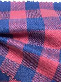 AN-9208SP Indigo Twill Check (Fuzzy)[Textile / Fabric] ARINOBE CO., LTD. Sub Photo