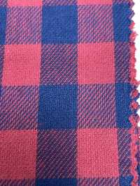 AN-9208SP Indigo Twill Check (Fuzzy)[Textile / Fabric] ARINOBE CO., LTD. Sub Photo