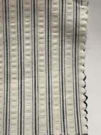 AN-9224 Indigo Work Seersucker[Textile / Fabric] ARINOBE CO., LTD. Sub Photo