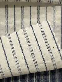 AN-9224 Indigo Work Seersucker[Textile / Fabric] ARINOBE CO., LTD. Sub Photo