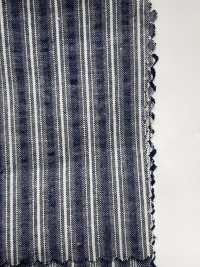 AN-9224 Indigo Work Seersucker[Textile / Fabric] ARINOBE CO., LTD. Sub Photo