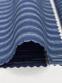 AN-9224 Indigo Work Seersucker[Textile / Fabric] ARINOBE CO., LTD. Sub Photo