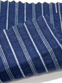 AN-9224 Indigo Work Seersucker[Textile / Fabric] ARINOBE CO., LTD. Sub Photo