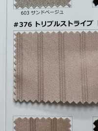 376 Grace Triple Stripe[Textile / Fabric] SENDA Sub Photo