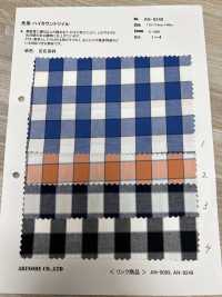 AN-9248 Yarn- Yarn Dyed High-count Twill[Textile / Fabric] ARINOBE CO., LTD. Sub Photo