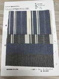 AN-9256 Indigo/sulfide Dyed Poplin[Textile / Fabric] ARINOBE CO., LTD. Sub Photo
