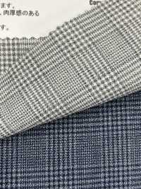 AN-9266 Indigo Twisted Heather Glen Check[Textile / Fabric] ARINOBE CO., LTD. Sub Photo