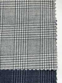 AN-9266 Indigo Twisted Heather Glen Check[Textile / Fabric] ARINOBE CO., LTD. Sub Photo