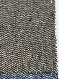 AN-9267 Cotton Wool Fuzzy Herringbone[Textile / Fabric] ARINOBE CO., LTD. Sub Photo