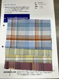 AN-9276 Cotton Surf Check[Textile / Fabric] ARINOBE CO., LTD. Sub Photo