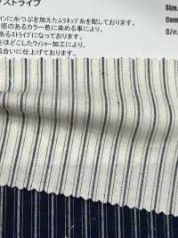 AN-9278 Cotton Muranep Stripe[Textile / Fabric] ARINOBE CO., LTD. Sub Photo