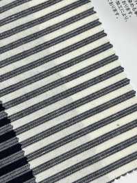 AN-9279 Cotton Muranep Stripe[Textile / Fabric] ARINOBE CO., LTD. Sub Photo