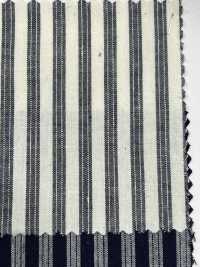 AN-9279 Cotton Muranep Stripe[Textile / Fabric] ARINOBE CO., LTD. Sub Photo