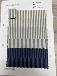 AN-9200 Indigo Heather Stripe[Textile / Fabric] ARINOBE Sub Photo