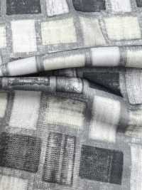 54032-3 Circular Interlock Knitting Transfer Print Tile Pattern[Textile / Fabric] SAKURA COMPANY Sub Photo