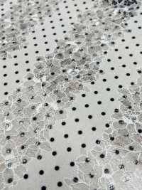 54033-3 Lace Print Dot Pattern Small[Textile / Fabric] SAKURA COMPANY Sub Photo