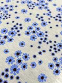 55051-2 60/2 Gas-fired Mercerized Cotton Jersey Floral Pattern[Textile / Fabric] SAKURA COMPANY Sub Photo