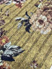 59011-41 Tereko Stripe Transfer Print Rose Pattern Large[Textile / Fabric] SAKURA COMPANY Sub Photo