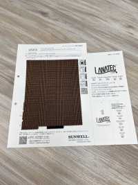 43454 LANATEC(R) LEI Polyester Glen Check Stretch[Textile / Fabric] SUNWELL Sub Photo