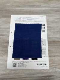 13466 40 Single Thread French Linen Brushed Canvas Washer Processing[Textile / Fabric] SUNWELL Sub Photo