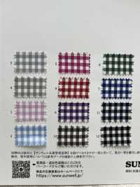 14094 Yarn-dyed 60 Thread Row Lawn(Small Lattice)[Textile / Fabric] SUNWELL Sub Photo