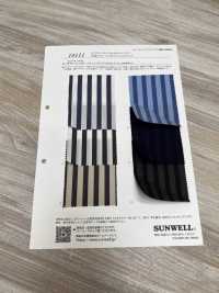 14111 Yarn-dyed Broadcloth Italian Stripe[Textile / Fabric] SUNWELL Sub Photo